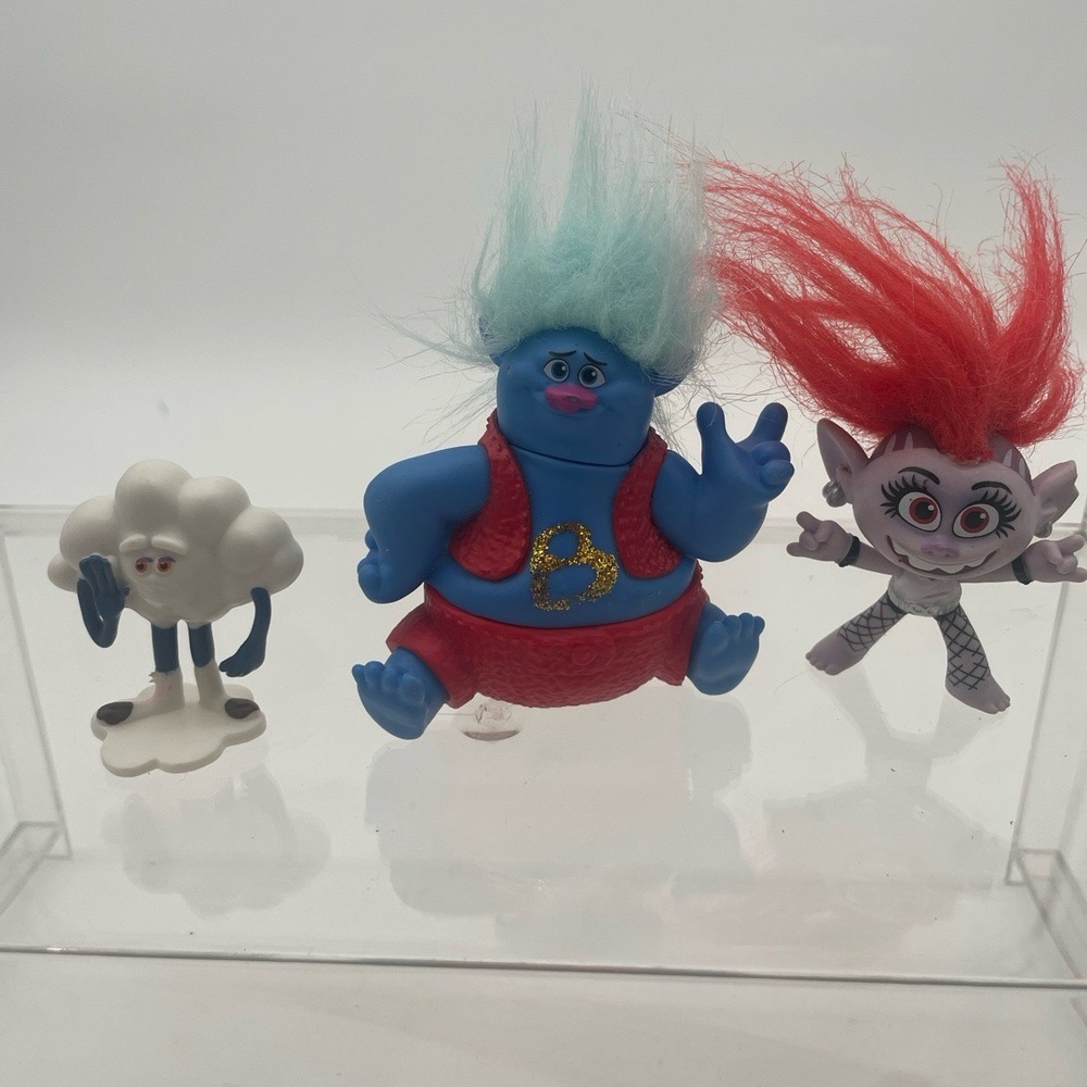DreamWorks‎ Trolls World Tour Biggie Barb Cloud Collectible Figures  Toy cake